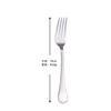 Venta al por mayor de cuchillos y tenedores de acero inoxidable 304, serie hotelera, juego de cuchillos, tenedores y cucharas para comida occidental, cuchillo y tenedor para carne gruesos de lujo.