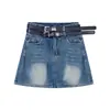Nueva minifalda corta de otoño e invierno para tallas grandes que cubre la cadera, de cintura alta, adelgazante, apta para petite, estilo universitario, falda plisada de línea A