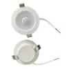 Luz LED Inteligente Ultra Fina para Casa com Controle de Luz, Controle de Som, Detecção de Movimento por Radar e Downlight Embutido