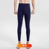 Pantalones cálidos de terciopelo de doble cara para hombre, forro interior de forro polar, para jóvenes, ajustados, de una sola pieza, pantalones térmicos de lana para invierno