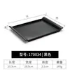 Bandeja Xiangyuanmei Plato Rectangular de Plástico Bandeja para Pan Taza de Almacenamiento para Artículos de Tocador Comerciales Plato para Servir