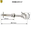 Acero Inoxidable 316 Estilo Americano Perno de Ojo de Caña Larga Tornillo Sujetador Conector Herramienta Accesorios de Ferretería Universales