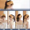 Faixa de Cabelo de Coral Fleece para Lavar o Rosto, Maquiagem, Esportes para Mulheres, Faixa para Cobrir o Rosto, Faixa Absorvente de Suor, Fecho de Velcro, Prendedor de Cabelo