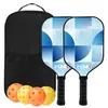 Vendas Diretas de Fábrica Pickleball Amazon Transfronteiriço Alta Qualidade Madeira de Choupo Raquete de Pickleball Fibra de Vidro