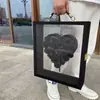 Nuevo Jarrón Transparente con Ramo de Rosas Arreglo Floral Expresión Floral Creativa Caja de Flores