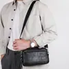Bolso de Hombro para Hombre Gran Capacidad Bolso de Hombro Casual Impermeable y Resistente al Desgaste Bolso Cruzado Bolsa de Exportación con Logo Casual de Negocios