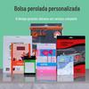 Saco Perolado Personalizado Filme Perolado Yin Yang Saco Autovedante Saco de Vedação Saco de Embalagem para Cabo de Dados Filme Perolado Saco de Osso Yin Yang
