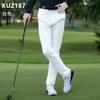 PGM Roupas de Golfe Calças Masculinas Elásticas Confortáveis Cintura Elástica Casual Versátil Calças de Bola Calças Esportivas