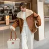 Estilo Novo Inverno 2025 Redutor de Idade Versátil Confortável Amigo da Pele Casual Moda Melhorador de Qualidade Jaqueta Curta Tendência