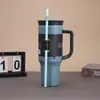 Venta transfronteriza owala con taza térmica 40 oz asa de acero inoxidable portavasos de coche taza de hielo para coche portátil