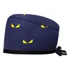 Salón de Belleza Gorro de Operación Masculino Corbata Quirófano Dental Gorro de Quimioterapia Cuidado Médico de Algodón Femenino Gorro de Enfermera Baotou