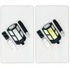 Luces solares transfronterizas para exteriores, luces de pared para patio, hogar, control remoto, luces de inducción del cuerpo humano, control de luz exterior, farolas de 43 LED
