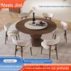 Cadeira de Jantar em Lã de Cordeiro Estilo Designer, Madeira Maciça, Estilo Creme, Mesa e Cadeira de Jantar para Casa, Cadeira com Encosto Minimalista, Toda em Madeira Maciça