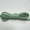 Paracord de Sarga Bicolor de 5 mm Cordón de Poliéster Colorido de 5 mm Cordón Hilado en Núcleo Correa para Bolsa DIY Correa para Ropa Correa para Pantalones