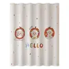 Cortina Divisoria para Baño Resistente al Moho, Cortina de Puerta Divisoria para Ducha, Kit sin Taladro, Cortina de Ducha para Baño, Cortina de Ducha de Tela Impermeable