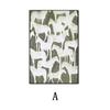 Hotel de Alojamiento Familiar Pintura Abstracta Artística sin Marco Lienzo Suave Pintura Decorativa Casa Viento Silencioso Edición Vertical Pintura Colgante Personalización
