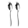 Acero Inoxidable 316 Cuchara para Ensalada Cuchara y Tenedor Integrados Cuchara para Postre Tenedor para Comida Occidental Tenedor para Pasta Cuchara para Fideos Instantáneos Tenedor para Fruta Cuchara para Ensalada