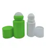 Frasco Roll-On 50-100ml Frasco com Esfera de Plástico Tubo Desodorante Antiperspirante Desodorante Líquido Material Medicinal PP Redondo Reto