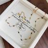 Pulsera de Cobre con Cuentas de Empalme de Piedra Natural Wanli para Mujer, Moda de Estilo Europeo y Americano, Estilo Casual, Pulsera Moderna