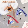 Pulseras con Dijes Estilo Hip-Hop, Llaveros Lindos de Pareja de Dibujos Animados, Accesorios para Bolsos al por Mayor