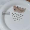 Venta al por mayor de joyas de uñas con diamantes, tamaño pequeño, pila de diamantes, producto terminado, celebridad de Internet, súper flash, blanco, mini pila de diamantes, bola de diamante, accesorios para taladro de uñas
