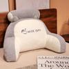 Almofada de Cabeceira, Almofada de Suporte para Cintura, Encosto Grande de Pelo de Coelho, Almofada Bordada de Desenho Animado para Sofá-Cama, Almofada para Dormir de Lado Tatami para Casa