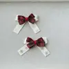 Pajarita Roja Estilo Navideño Año Nuevo Accesorios para Ropa Transfronterizos Accesorios de Decoración DIY Calcetines Bolsas Mascotas