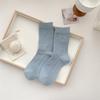 Moda Europea Estilo Estrella Calcetines Negros Blancos para Mujer Verano Delgados Estilo Estrella Calcetines de Moda Calcetines Deportivos Altos de Goma