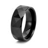 Joyería de oro de tungsteno moda Anillo de patrón de acero de tungsteno único con flor para hombre Joyería anillo para dedo de comida para hombre y mujer de oro europeo y americano punto