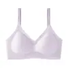 8803 Ropa Interior de Soporte Suave Antigravedad para Mujer, Correa de Letras de Moda sin Costuras, Sin Aros, Sujetador Push-Up Anticaída