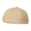 Nuevo sombrero transpirable perforado de primavera y verano para propietario, sombrero de moda para exteriores de malla para hombres y mujeres, sombrero Tang sin pompón, sombrero ligero tipo piel de melón