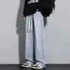 2026 Novos Jeans Masculinos Largos Retos Perna Larga Calças Meninos Retro Versátil Casual Calças Longas Moda Masculina