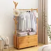 Perchero de Pie, Perchero Sencillo para Dormitorio de Residencia Estudiantil, Estante de Almacenamiento Doméstico Multifuncional, Perchero Vertical