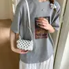 Bolso Cruzado de Encaje de Lunares para Niña 2025 Nuevo Mini Nicho Estilo Coreano Lindo Pequeño Aroma Bolso de Hombro para Niños
