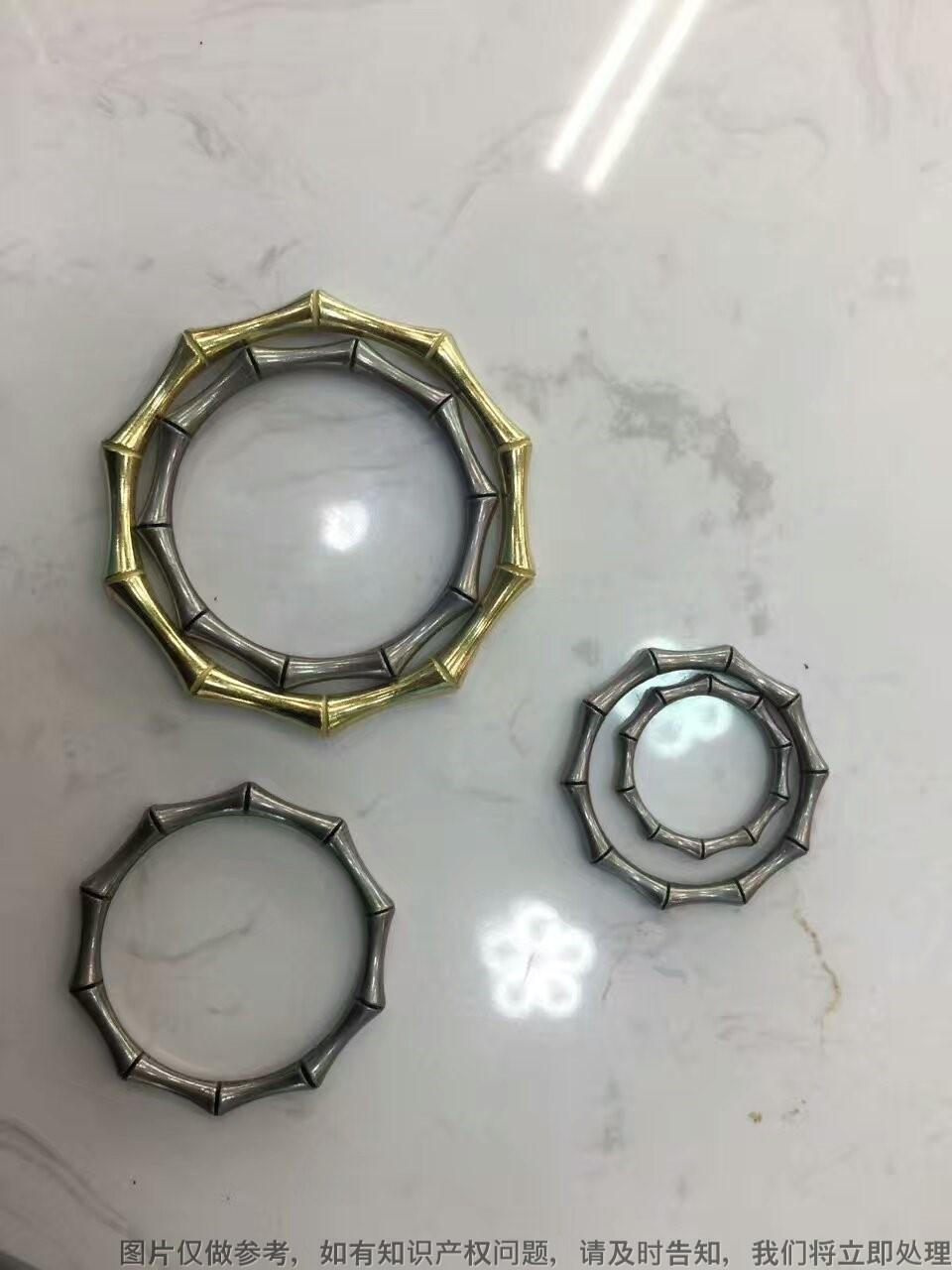 不同规格竹节圆圈 复古合金饰品配件DIY 手工材料 mm55