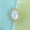 Accesorios de Aleación con Pedrería de Perlas Placa de Flor para Manualidades Hebilla de Pedrería Adornos Botones para Ropa Bolsos Hechos a Mano En Stock Venta al por Mayor