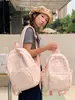 Mochila escolar transfronteriza para estudiantes de secundaria y preparatoria, mochila de viaje fresca y elegante para niñas, mochila de moda urbana ligera y de gran capacidad