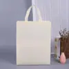 Bolsas no tejidas listas para usar, bolsas de compras publicitarias, bolsas tridimensionales de mano ecológicas termoselladas, bolsas no tejidas laminadas, hechas a medida