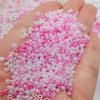 Cuentas de arroz de vidrio de imitación de piedra natural de 3 mm, cuentas de jade de imitación, horquilla de bricolaje, pulsera de estilo antiguo, accesorios de joyería con cuentas al por mayor