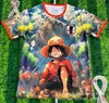 Jersey Estilo Anime Japonés Copa Mundial 2026 Ropa Deportiva Transpirable para Entrenamiento