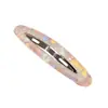 Pinza de Pelo Delgada Hueca Pasador Elegante Pinza para Flequillo Pinza Lateral Accesorio para el Cabello Pinza para Flequillo Adorno para el Cabello