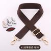 Bolso bandolera con correa de hombro ajustable y ensanchada, bolso de moda versátil con correa de hombro de alta gama.