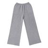 Pantalones de lana para mujer, otoño e invierno 2020, nuevos, sueltos, rectos, de cintura alta, gruesos, casuales, largos, de punto, de pierna ancha.