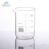 Vaso de Vidrio de Forma Baja, Escala de Alta Transmitancia, Pared Transparente, Vidrio de Borosilicato de Laboratorio de Alta Calidad al por Mayor Qiaosun