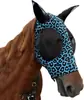Fábrica en stock y entrega rápida Capucha antimosquitos para caballos Máscara transpirable para caballos Máscara para caballos con varios estampados Suministros ecuestres