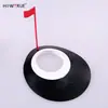 Placa de Golfe para Putter Plástico Removível Múltiplos Buracos Alvo Copo Bandeira Pequena Placa Exercitador de Putter