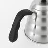 Cafetera de mano Cloud Pot de 1,2 L, de acero inoxidable, con boca fina, filtro de goteo, control de temperatura de boca larga