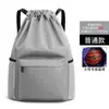 Bolsa de baloncesto de bolsillo con cordón para el hombro, bolsa de entrenamiento de fútbol, bolsa de baloncesto de tela Oxford, bolsa de publicidad para clubes, venta al por mayor