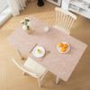 Tapete de Couro PU para Mesa de Jantar Mesa de Centro Toalha de Mesa para Cozinha Tapete Impermeável com Isolamento Térmico Resistente a Altas Temperaturas Luxo Leve Transfronteiriço Pedido Mínimo de 50 Peças