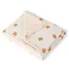 Cobertor de gaze dupla Ins, cobertor de pelúcia para bebês, outono e inverno, cobertor calmante infantil, capa para bebês com as quatro estações, bolsa cobertora